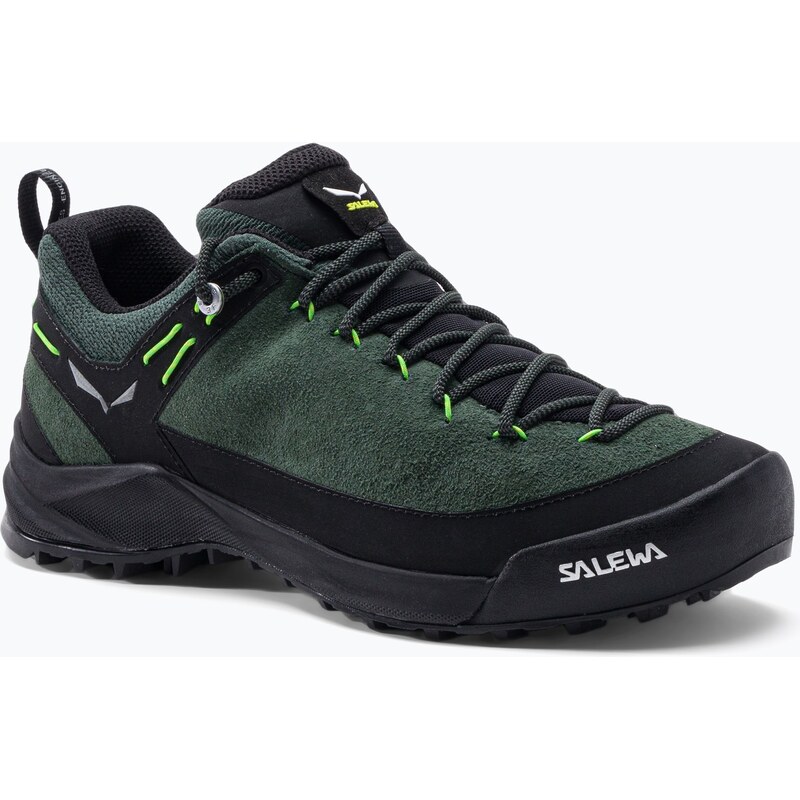 Salewa Wildfire Leather pánské turistické boty green 00