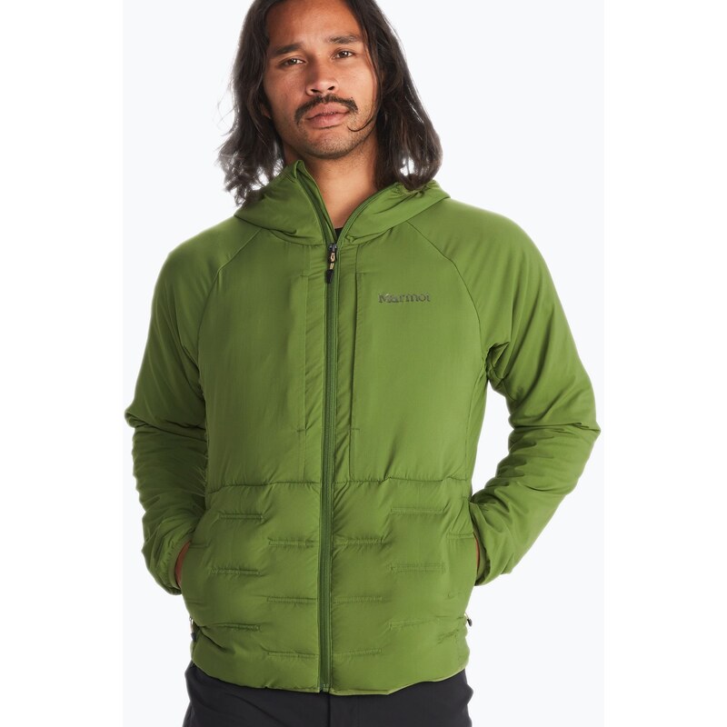 Marmot Warmcube Active HB pánská péřová bunda zelená M13203