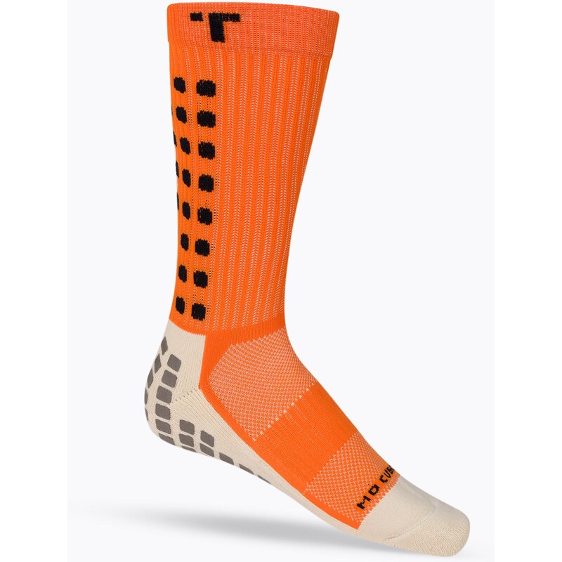 TRUsox Mid-Calf Cushion Football Socks Orange