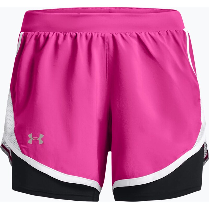 Dámské běžecké šortky Under Armour Fly By 2.0 2N1 pink 1356200