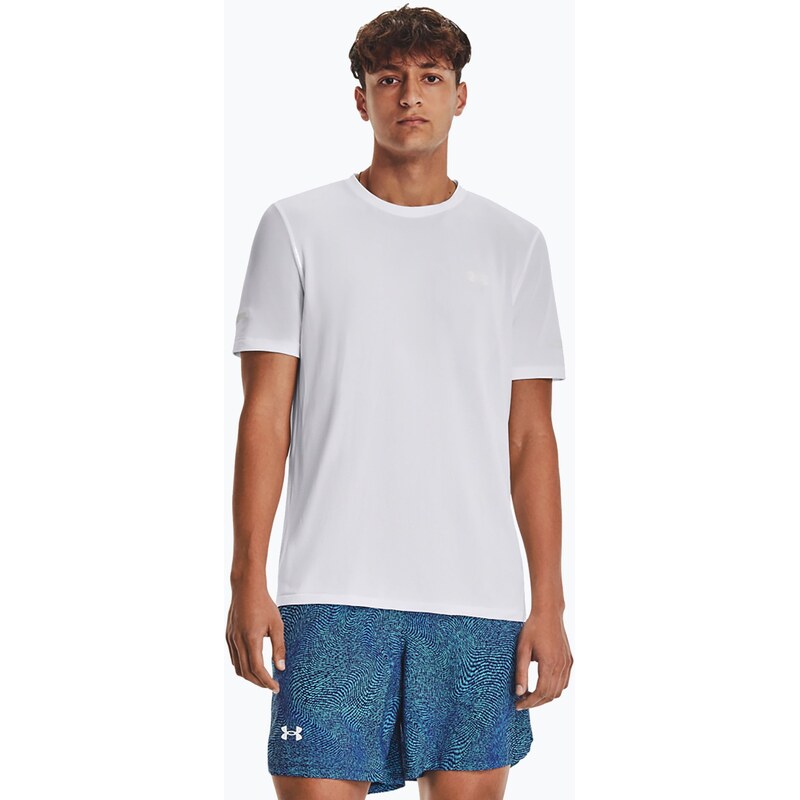 Under Armour Seamless Stride pánské běžecké tričko bílé 1375692