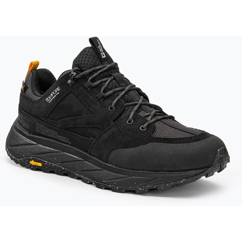 Jack Wolfskin pánské trekové boty Terraquest Texapore Low black