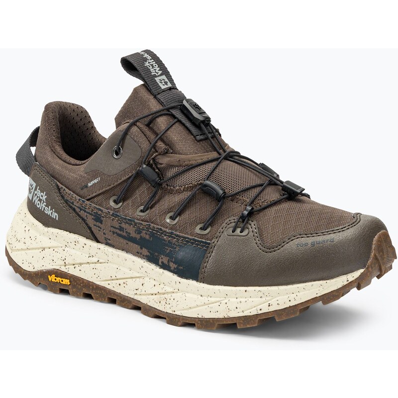 Jack Wolfskin pánské turistické boty Terraquest Low brown