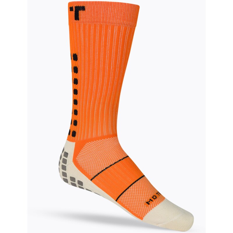 TRUsox Mid-Calf Tenké fotbalové ponožky oranžové