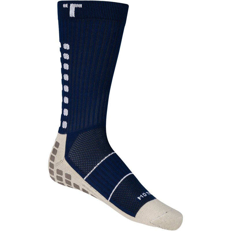 TRUsox Mid-Calf Tenké fotbalové ponožky modré 3CRW300STHINNAVY