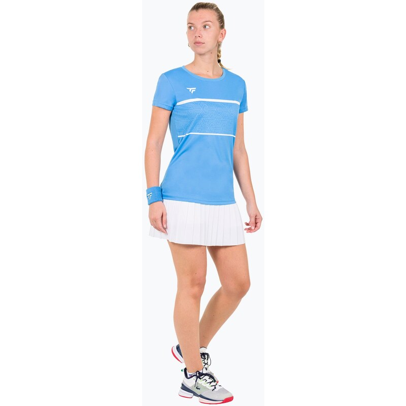 Dámské tenisové tričko Tecnifibre Team Tech Tee Azur