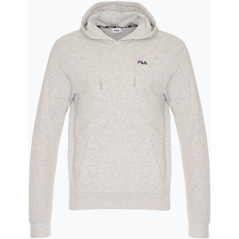 Pánská mikina FILA Bengel Regular Hoody light grey melange