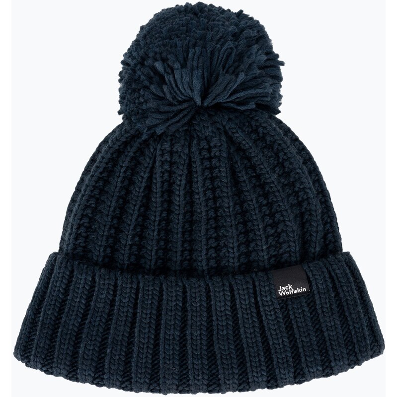 Dámská zimní čepice Jack Wolfskin Highloft Knit Beanie night