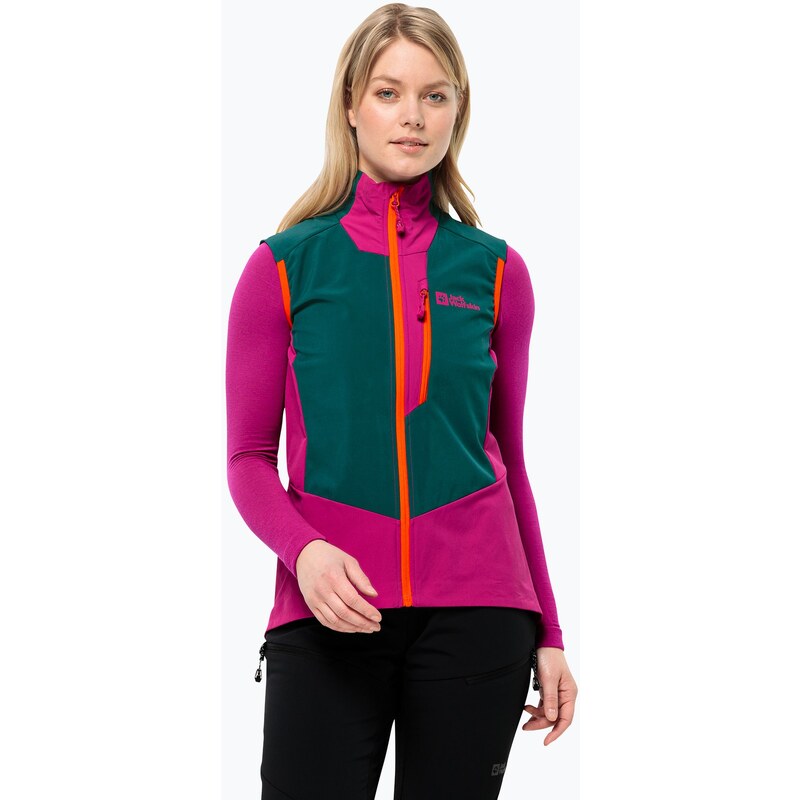 Jack Wolfskin Alpspitze sea green dámská turistická bunda bez