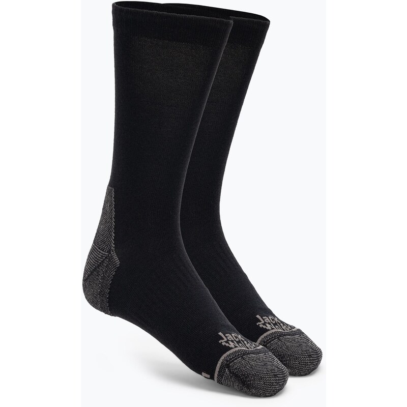 Jack Wolfskin Urban Merino CL C trekové ponožky černé
