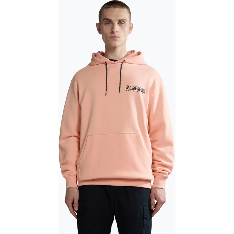 Pánská mikina Napapijri B-Boyd H pink salmon