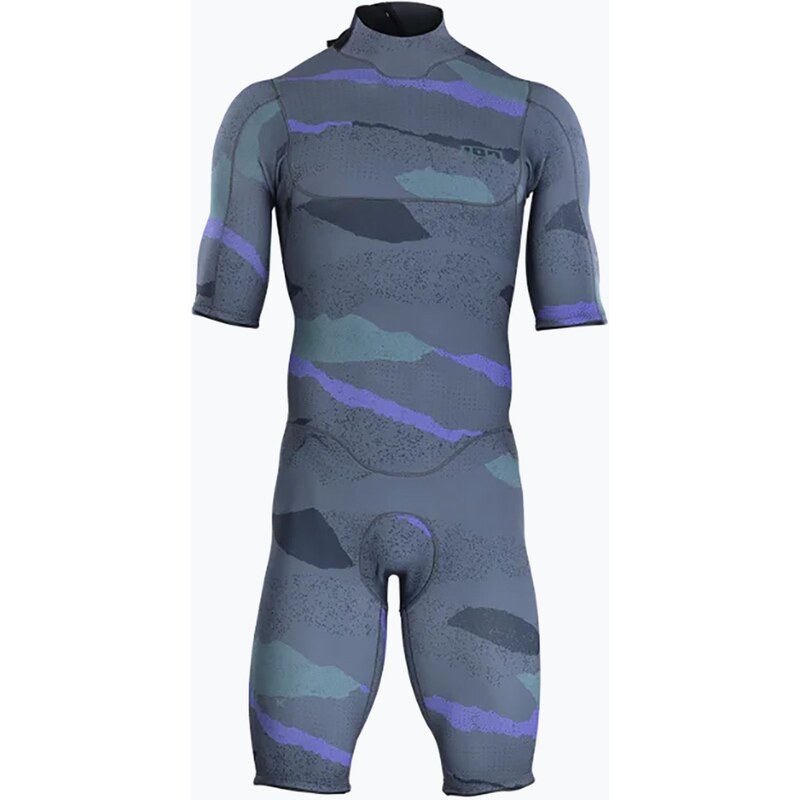 Pánský plavecký neopren ION Seek Core 2/2 Shorty Back Zip dark