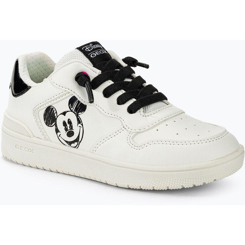Boty junior Geox Washiba white/black