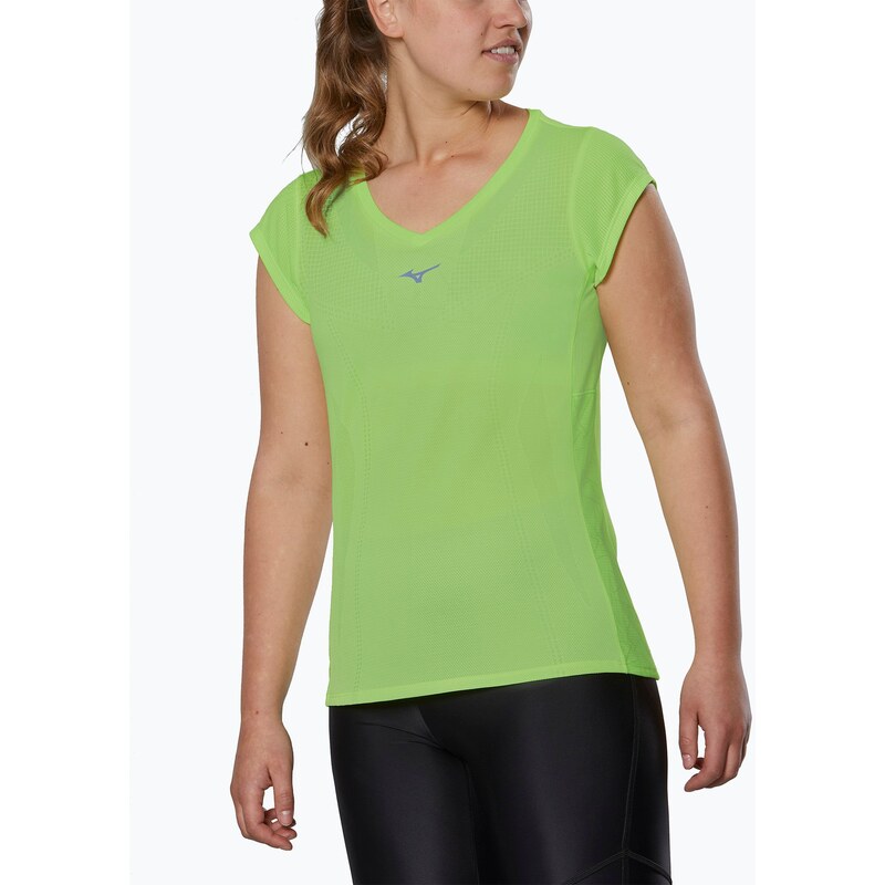 Dámské běžecké tričko Mizuno Aero Tee neolime