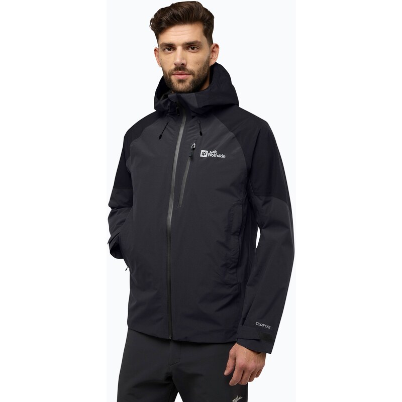 Bunda do deště Jack Wolfskin Eagle Peak 2L phantom