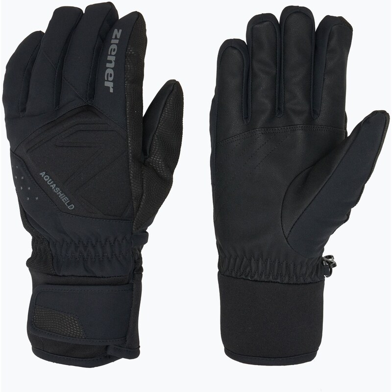 Pánské lyžařské rukavice ZIENER Gatis Aquashield black