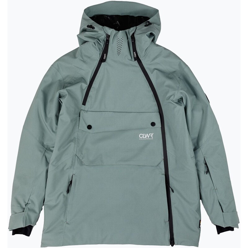 Dámská snowboardová bunda Colourwear Cake Anorak 2.0 lt sage