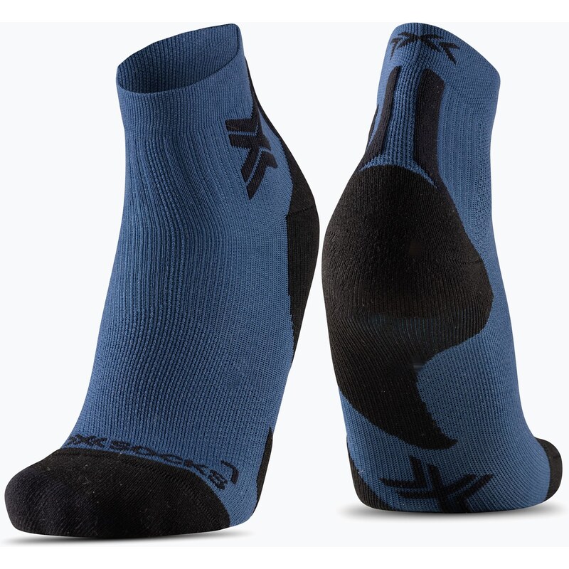 Pánské ponožky X-Socks Run Discover Ankle marine/x black