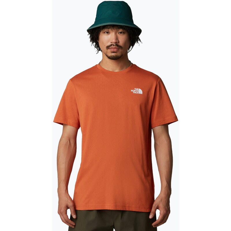 Pánské tričko The North Face Box Nse iron bronze/tnf black