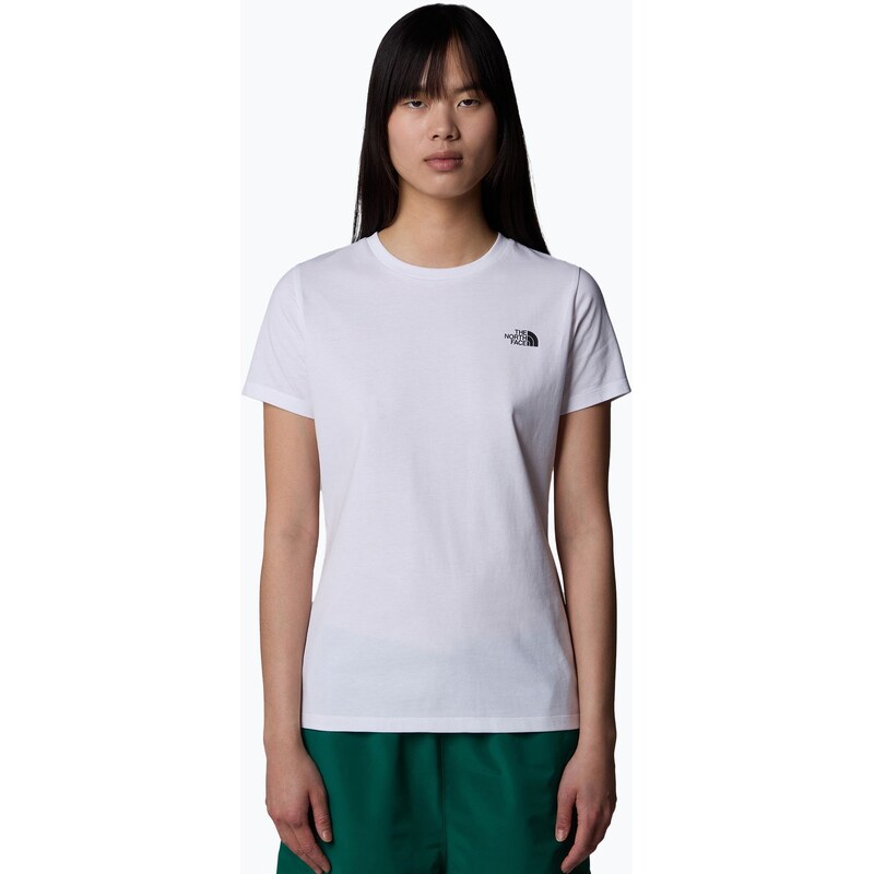 Dámské tričko The North Face Simple Dome Slim Tee tnf white