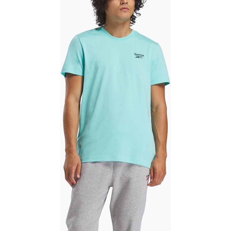 Pánské tričko Reebok Identity Small Logo Tee ai aqua