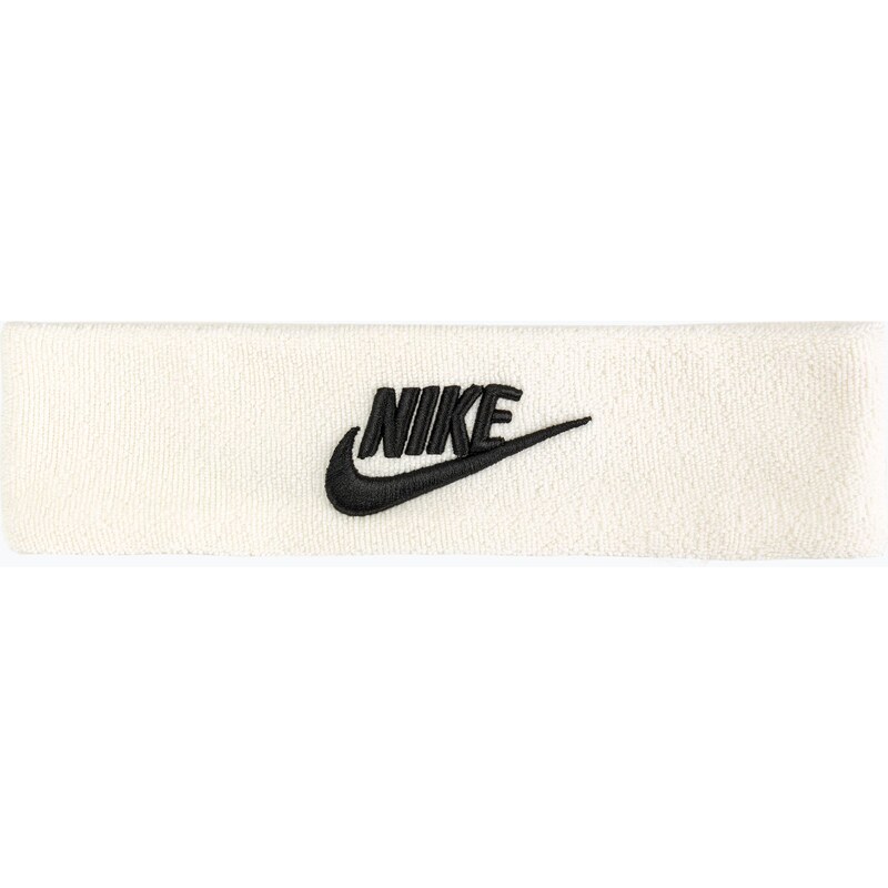 Čelenka Nike Classic Wide Terry bílá N1008665-101