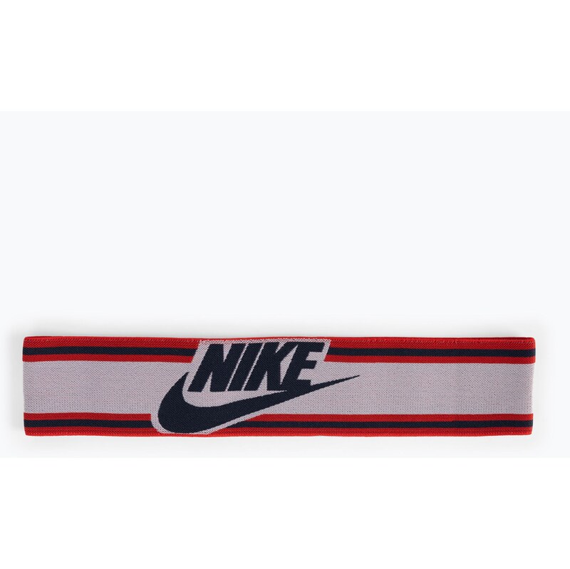 Pánská elastická čelenka Nike bílo-červená N1003550-123