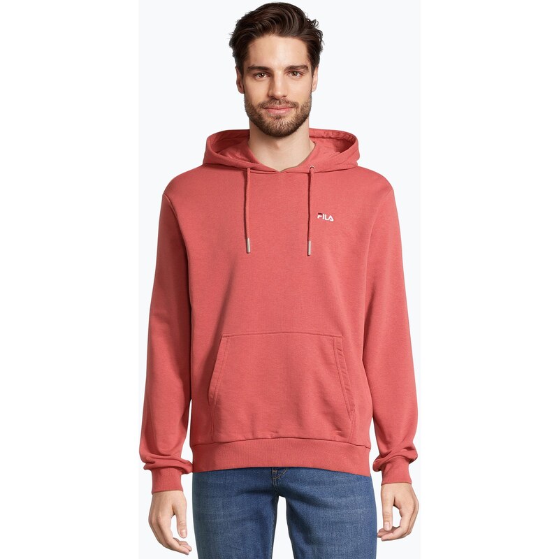 Pánská mikina FILA Bengel Regular Hoody marsala