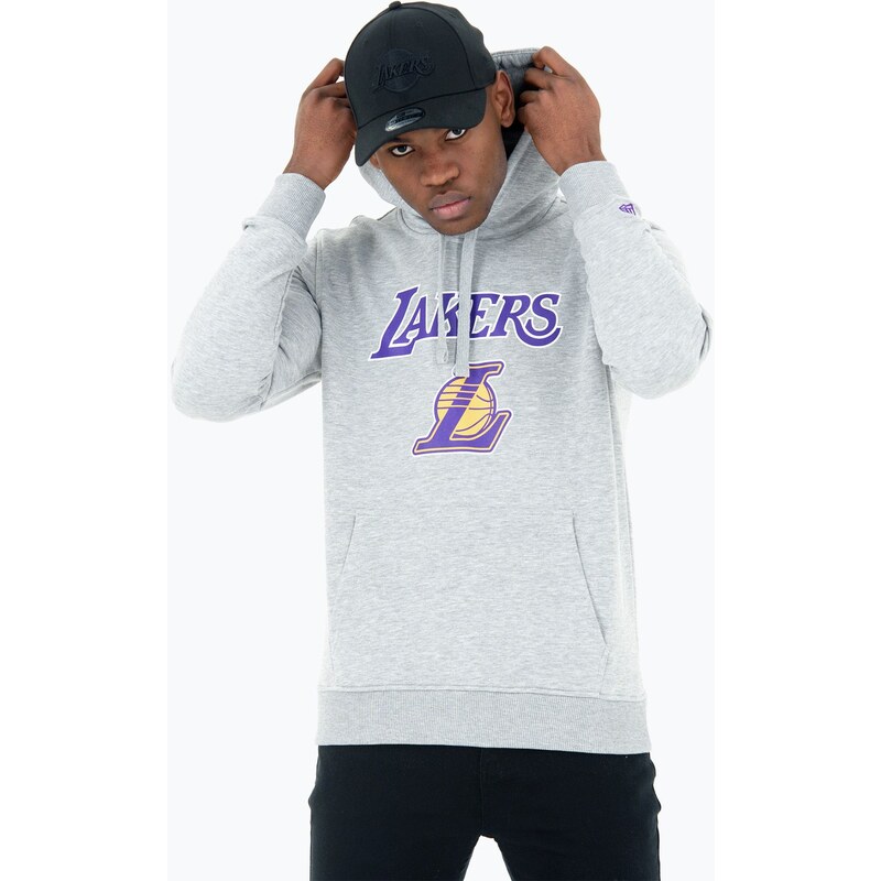 Pánská mikina New Era NBA Regular Hoody Los Angeles Lakers grey