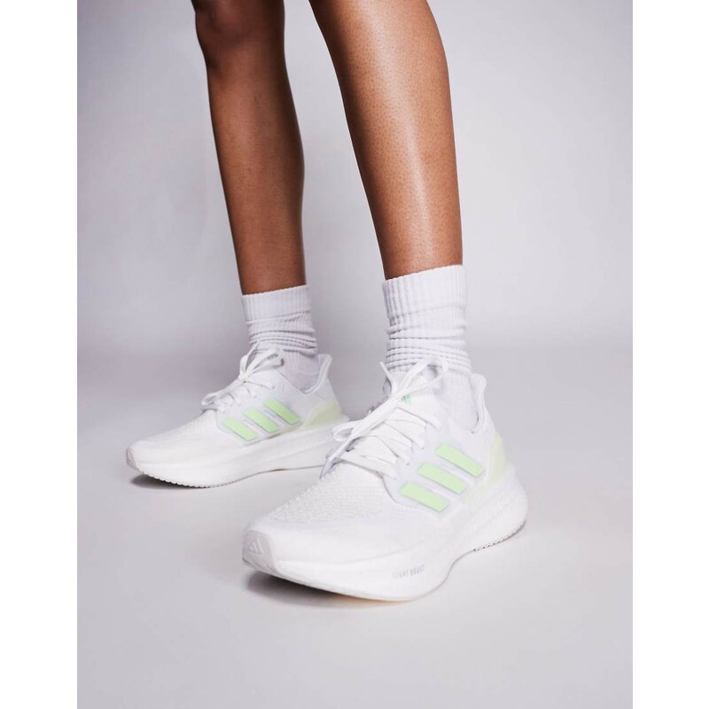 adidas performance adidas Running Ultraboost 5 in white and
