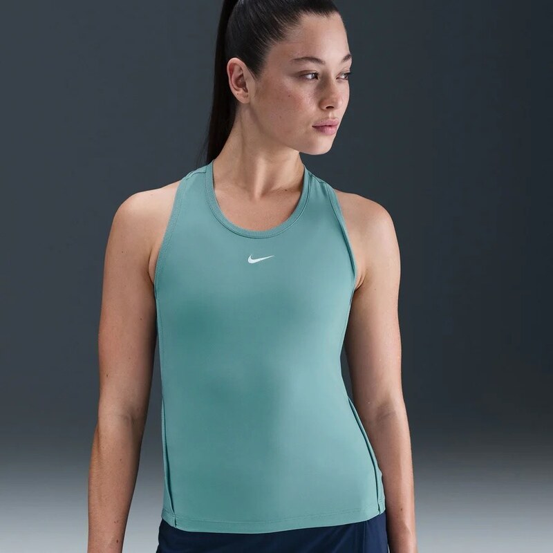 Nike Victory Womens Dri-FIT Tennis Tank Top CANNON/WHITE 017