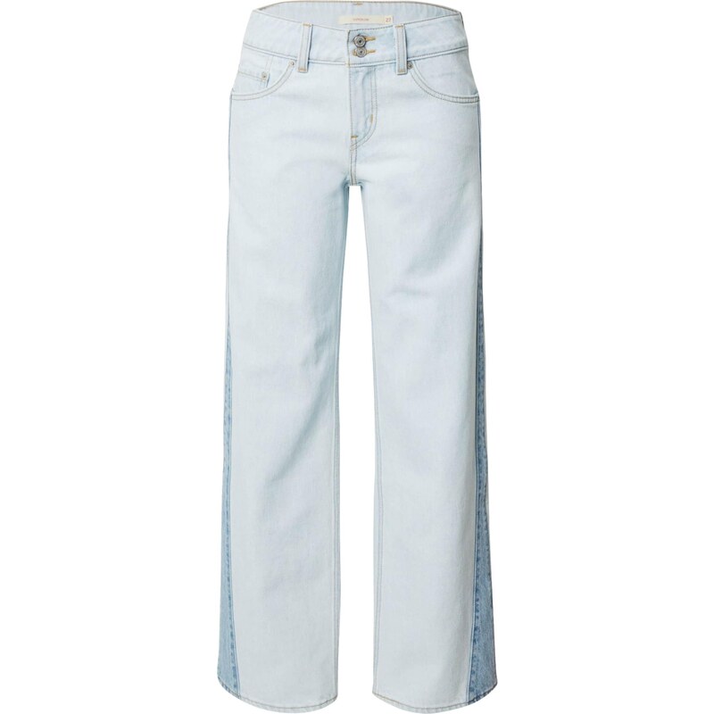 LEVIS  Džíny Superlow Loose Stripe modrá džínovina / světlemodrá