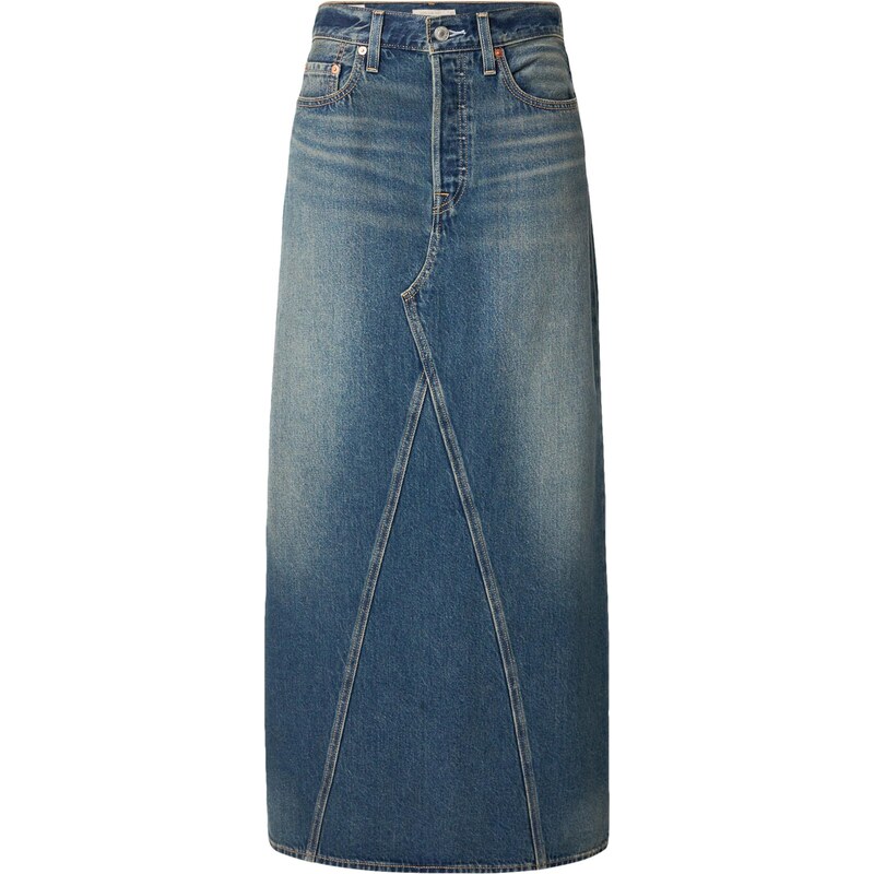 LEVIS  Sukně modrá džínovina
