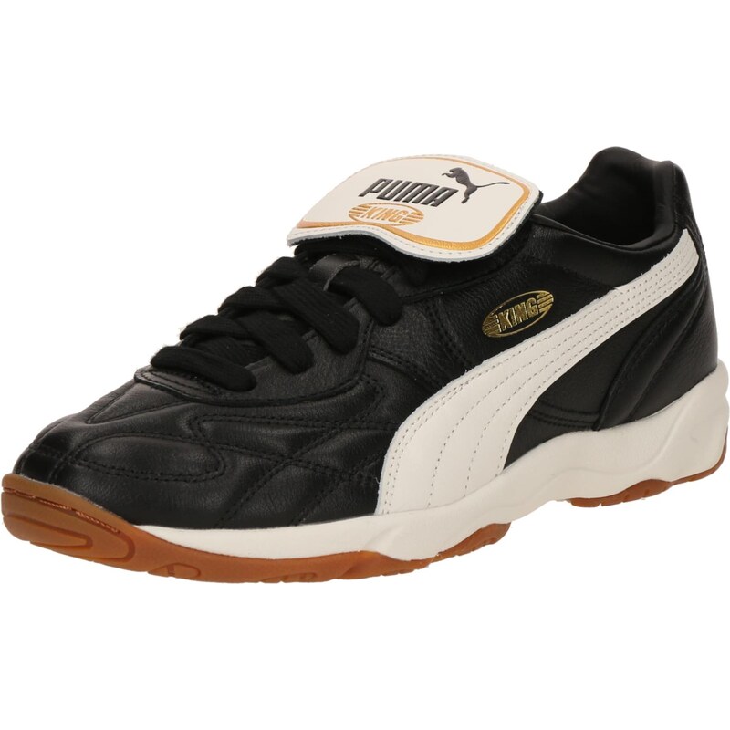 PUMA Tenisky King zlatá / černá / bílá