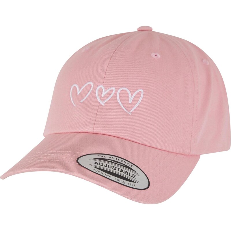 Mister Tee Čepice pink / bílá
