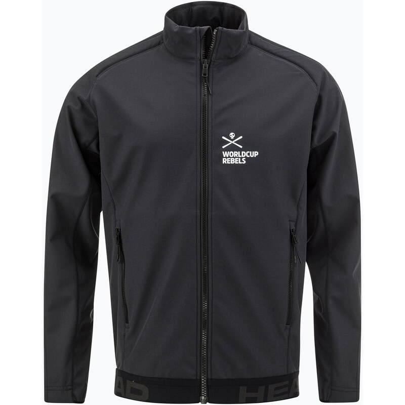 Pánská softshellová bunda HEAD Race Softshell black