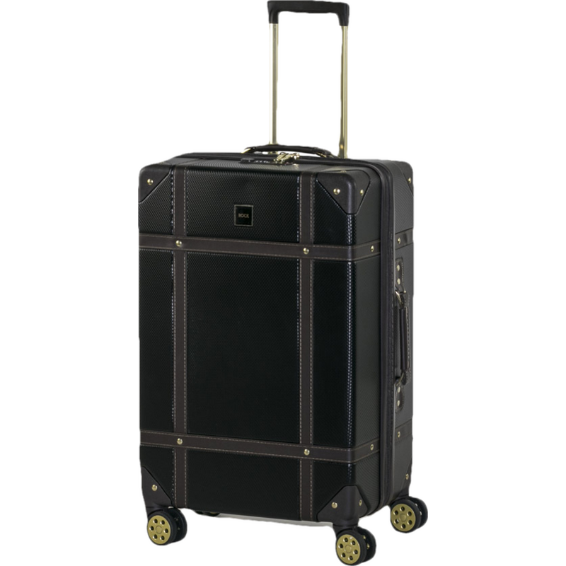 Cestovní kufr ROCK TR-0193/3-M ABS - černá 60 l