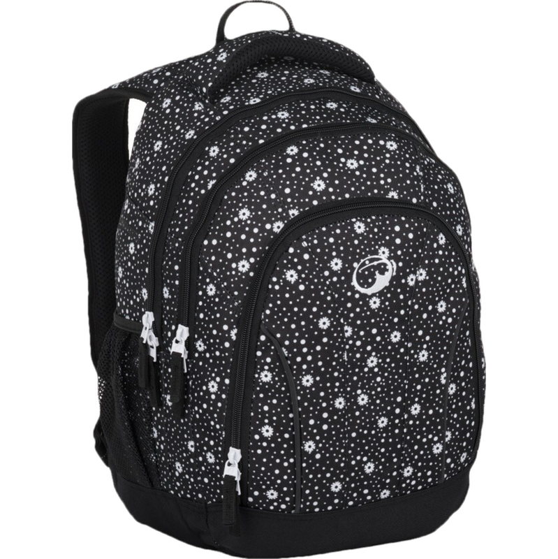 Bagmaster SUPERNOVA 24 A studentský batoh – černo-bílý