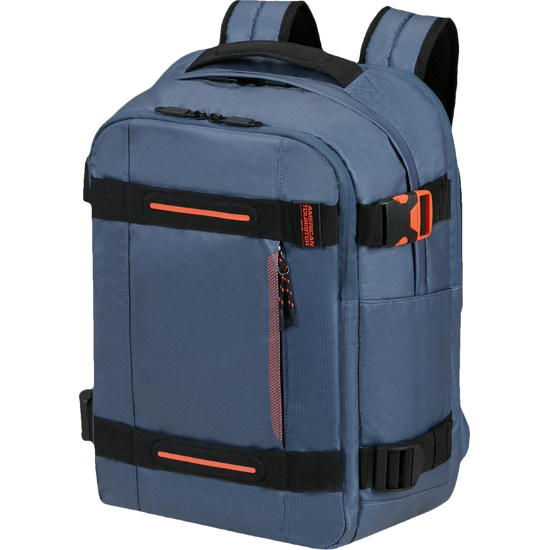American Tourister URBAN TRACK LAPTOP BP 15.6 COATED NAVY/ORANGE