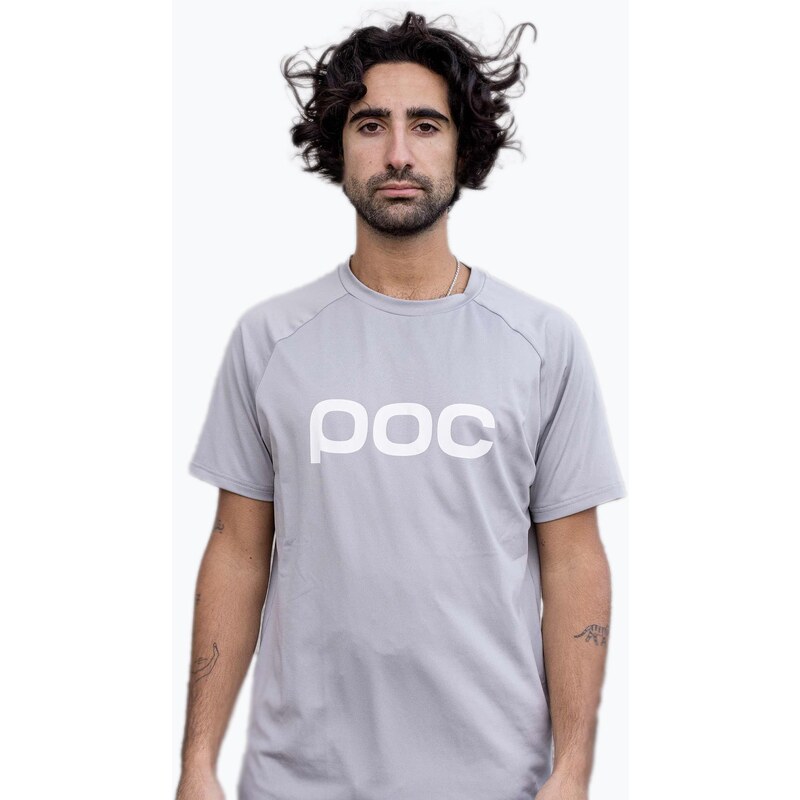 Pánský cyklistický dres POC Reform Enduro Tee alloy grey