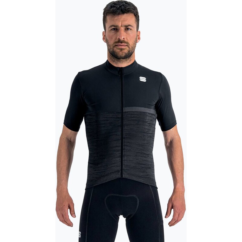 Pánský cyklistický dres Sportful Giara černý 1121020.002