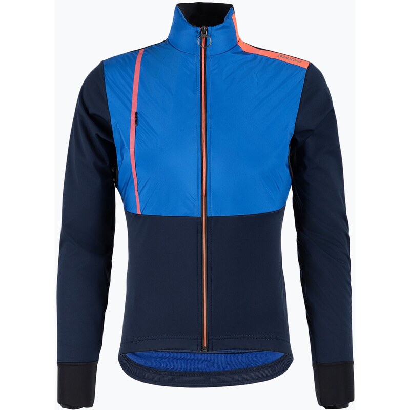 Pánská cyklistická bunda Santini Vega Absolute modro-námořnictvo