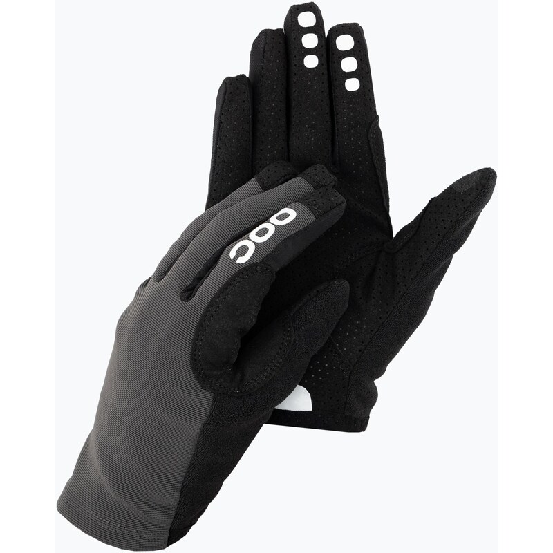 Cyklistické rukavice POC Resistance Enduro sylvanite grey