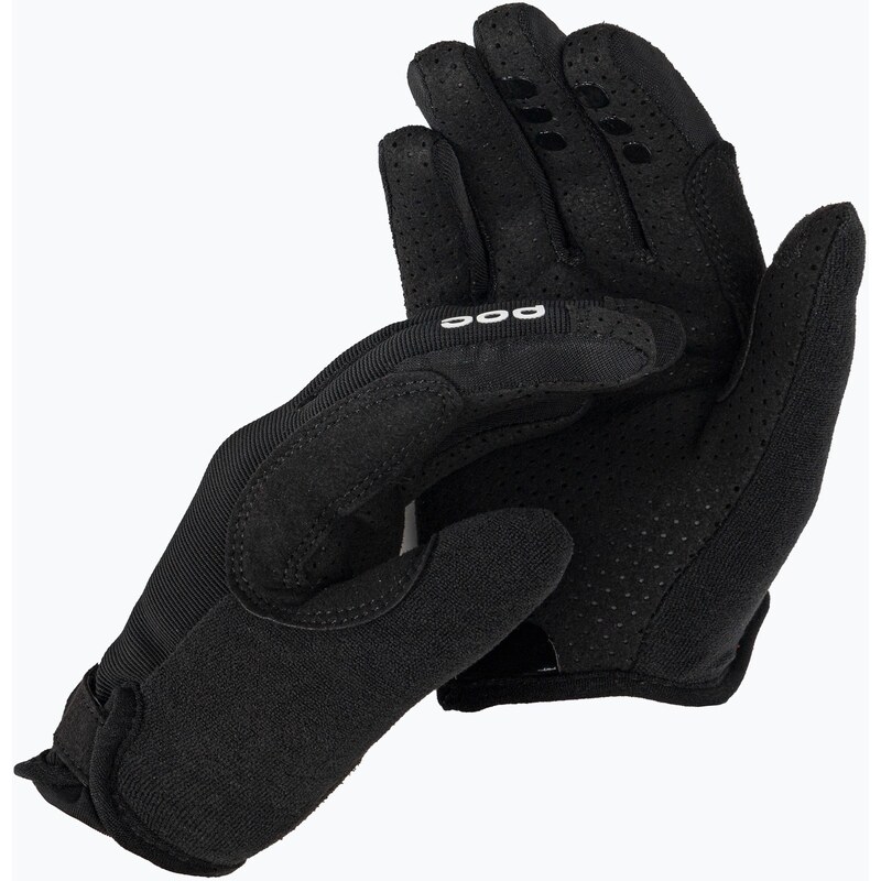 Dětské cyklistické rukavice POC Resistance MTB Adj uranium black