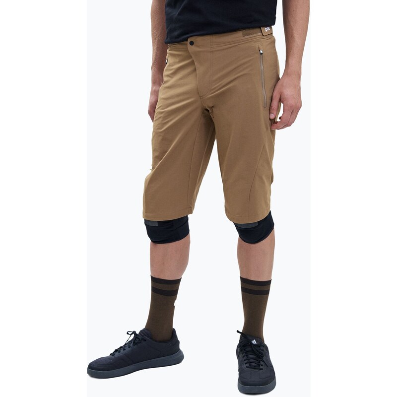 Pánské cyklistické šortky POC Essential Enduro jasper brown