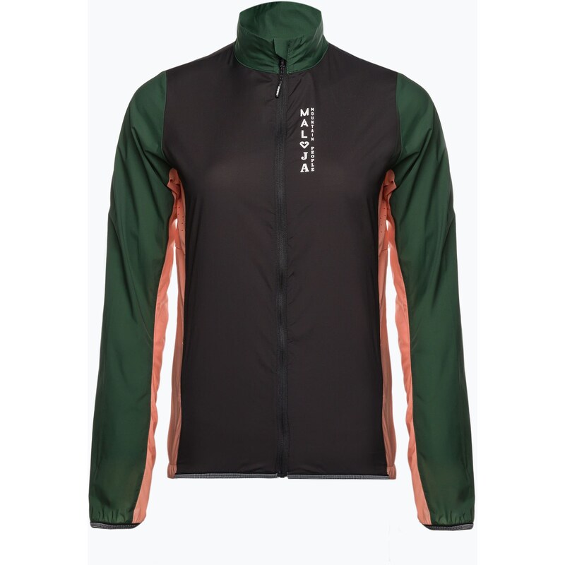 Dámská cyklistická bunda Maloja SeisM black-green 35139-1-0821