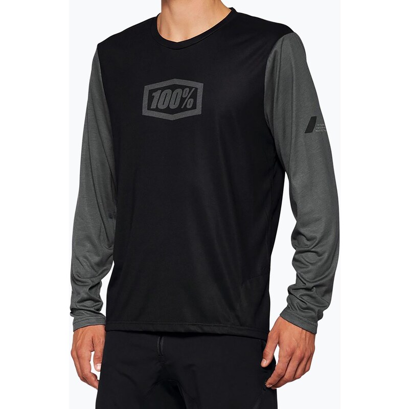 Pánský cyklistický dres 100% Airmatic černý 40019-00000