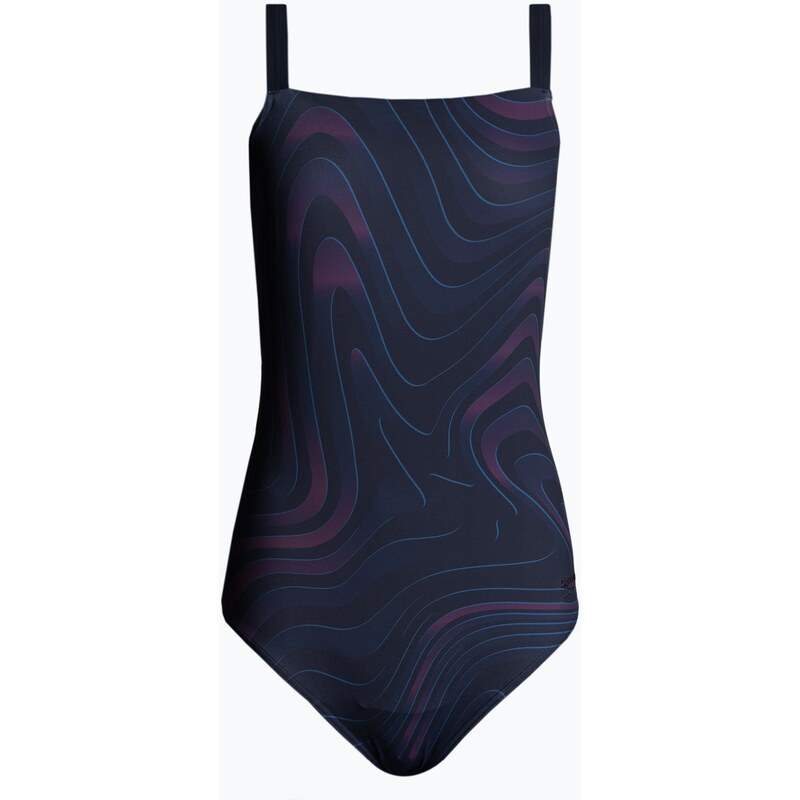 Speedo dámské jednodílné plavky AmberGlow Shaping fialové a