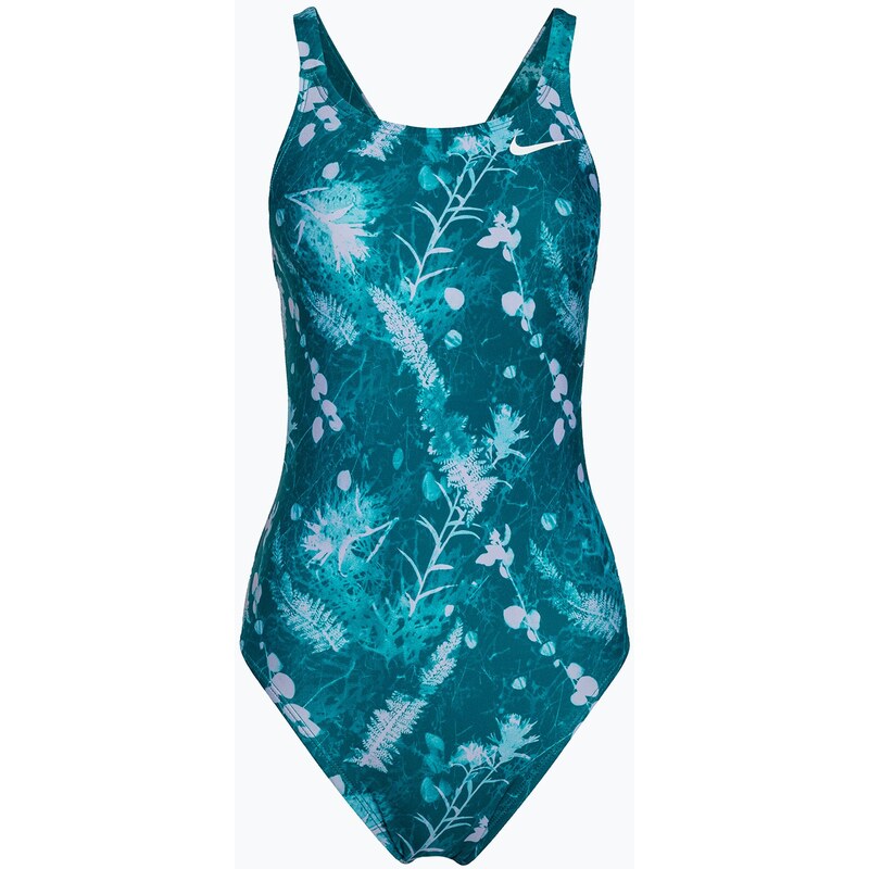 Dámské jednodílné plavky Nike Hydrastrong Multi Print Fastback