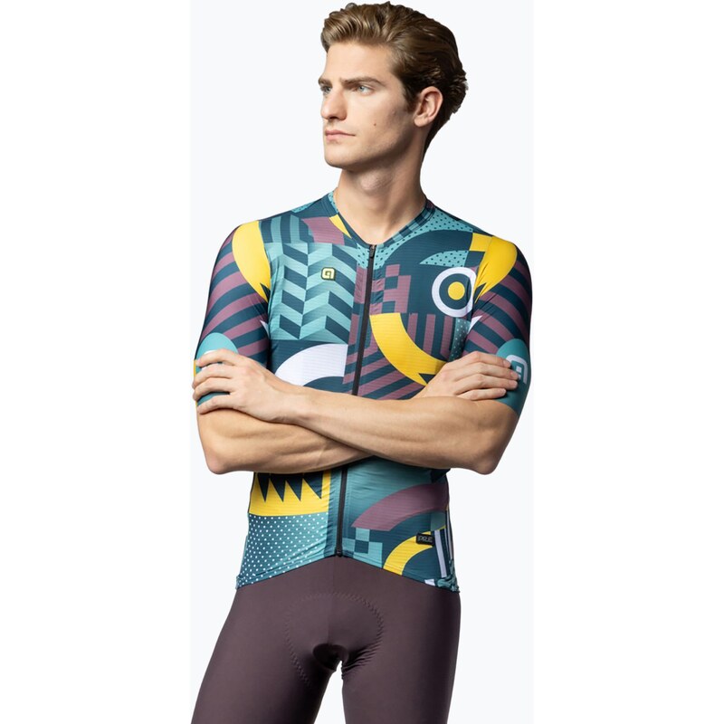 Pánský cyklistický dres Alé Games cocoa brown